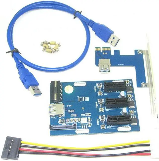 Video Card Pcie X1 Slot Pcie Slot Gpu Amify PCIe X1 To X1 Slot PCI-e