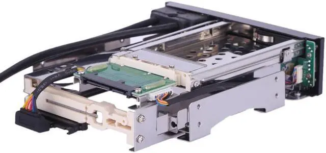 Alt view image 5 of 7 - Dual Bay 3.5" + 2.5" Inch SATA III Hard Drive HDD & SSD Tray Caddy Internal Mobile Rack Enclosure Docking Station with USB 3.0 Port Hot Swap