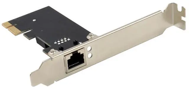 Alt view image 3 of 3 - PCI-E Ethernet LAN Card PCI Express 10/100/1000M Gigabit Ethernet Network Desktop Controller Full Duplex Flow Control
