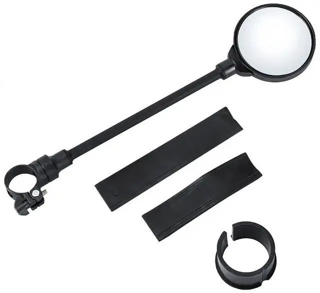 Main image of 1PCS Bike Mirror Bike Handlebar Rearview Mirror Rotatable And Adjustable Wide Angle Rear View Shockproof Convex Mirror Universal