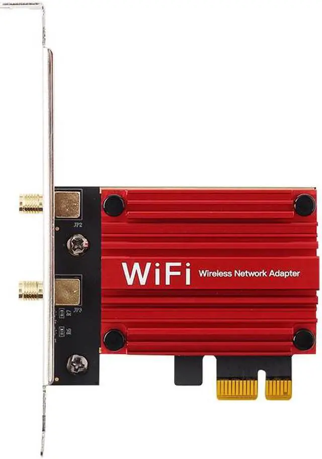 Alt view image 2 of 2 - Wireless-AC 9260 802.11ac 1730Mbps PCI Express Desktop PCi-e WiFi Adapter + Bluetooth 5.0 for Intel 9260ac Wireless Card