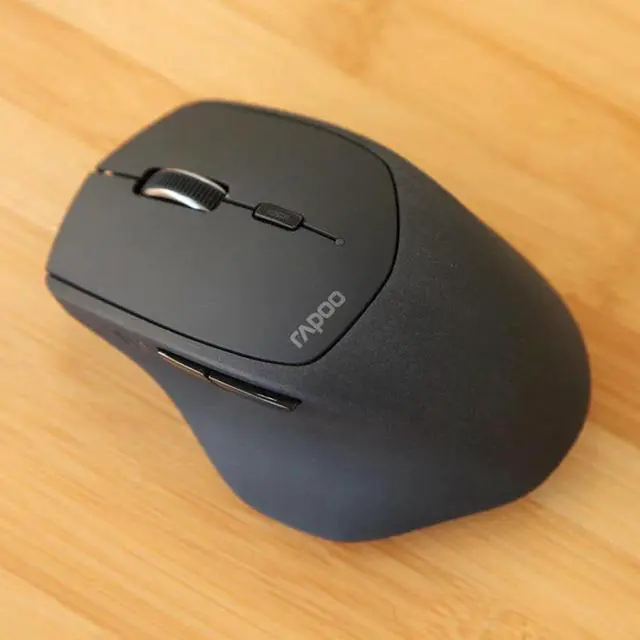 Alt view image 4 of 5 - MT550 Wireless Mouse Smart switch between 4 devices gaming Mice Switch between Bluetooth 3.0, 4.0 & 2.4G Computer mouse