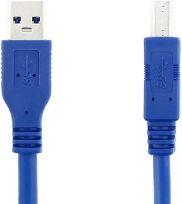 Alt view image 3 of 5 - USB 3.0 A Male AM to USB 3.0 B Type Male BM Extension Printer Wire Cable USB3.0 Data Cable for Printer Supper Speed