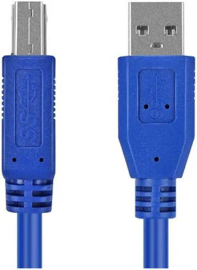 Alt view image 4 of 5 - USB 3.0 A Male AM to USB 3.0 B Type Male BM Extension Printer Wire Cable USB3.0 Data Cable for Printer Supper Speed