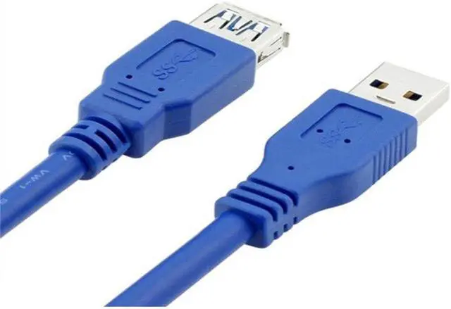 Alt view image 2 of 4 - High Speed USB 3.0 Extension Cable A Male to Female AM to AF M/F USB3.0 Extend Data Cable