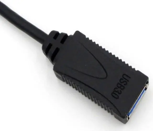 Alt view image 2 of 5 - Micro B USB 3.0 Cable USB 3.0 A Female to Micro B Male OTG Data Cable for Samsung Note 3 S5 USB 3.0 Harddisk Device