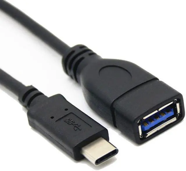 Alt view image 2 of 6 - USB3.0 Extension Cable Type C Male To USB 3.0 Female Connector Cord Type-C OTG Extension Cable For Tablet Phone SSD