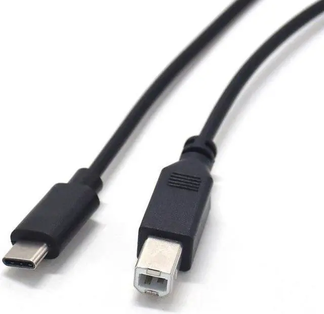 Main image of USB-C USB 3.1 Type C Male Connector to USB 2.0 B Type Male Data Cable for Cell Phone Printer Hard Disk