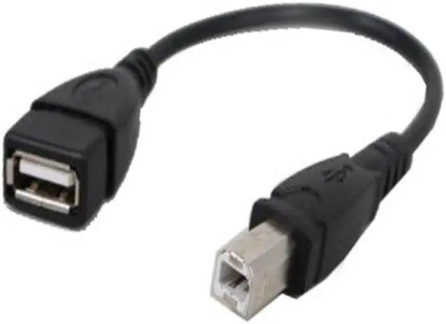 Alt view image 2 of 4 - USB AF To BM Adapter USB 2.0 Cable A Female to USB B Male Cable for Printer Extender Connection Cables