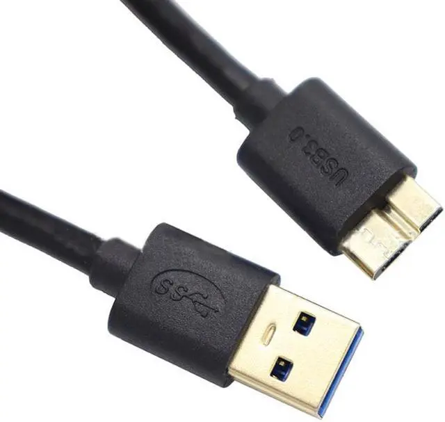 Alt view image 2 of 6 - USB 3.0 Type A to Micro B Extension Cable For External Hard Drive Disk HDD For Samsung S5 Note3 USB HDD Data Cable