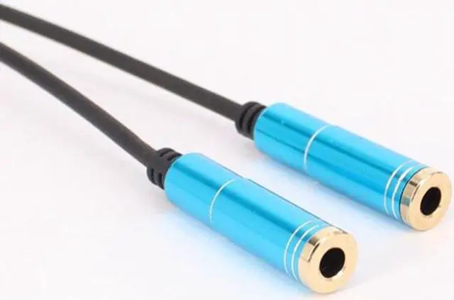 Alt view image 5 of 6 - USB 3.1 Type C Male To Dual 3.5mm Female Headphone Audio Connector Adapter Cable For Xiaomi 6 Mi6 Letv 2 Pro 2 Max2