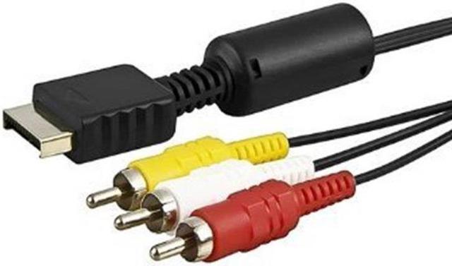 Alt view image 5 of 6 - High Quality Audio Video AV Cable Cord Wire to 3 RCA TV Lead for Sony for Playstation PS1 PS2 for PS3 Console Cable