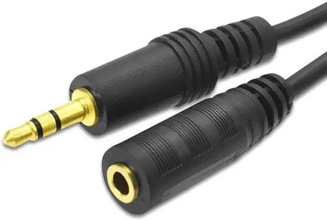Alt view image 2 of 6 - 3.5mm Male to Female Audio Aux Cable Stereo Computer Headphone Extension Cord 1.5m 3m