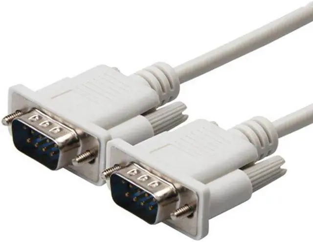 Main image of DB9 Male to male SERIAL DB9 RS232 9 PIN Data Cable SERIAL Cable PC Converter Extension Connector 1.5m 3m