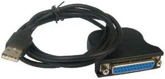 Alt view image 2 of 2 - USB 1.1 to DB25 Female Port Print Converter Cable LPT USB Adaptor LPT Cable LPT to USB Cable