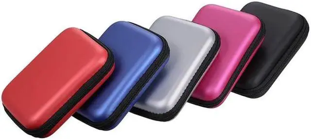 Alt view image 6 of 6 - Fashion Portable Zipper External 2.5 inch HDD EVA Bag Case Pouch for Protection Standard 2.5'' GPS Hard Disk Drive Device