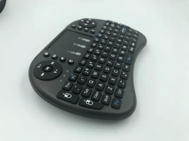 Alt view image 3 of 5 - English 2.4GHz Wireless i8 Keyboard Touchpad Fly Air Mouse For Android TV PS3