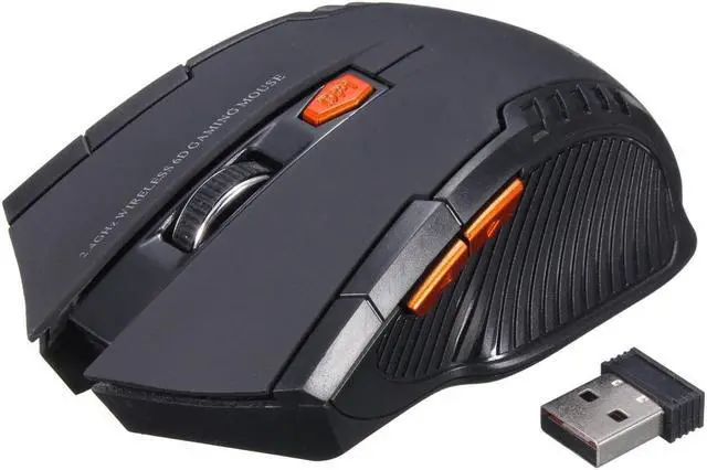 Alt view image 2 of 6 - New Mini 2.4GHz Wireless Optical Mouse Gamer for PC Gaming Laptops Game Wireless Mice With USB Receiver