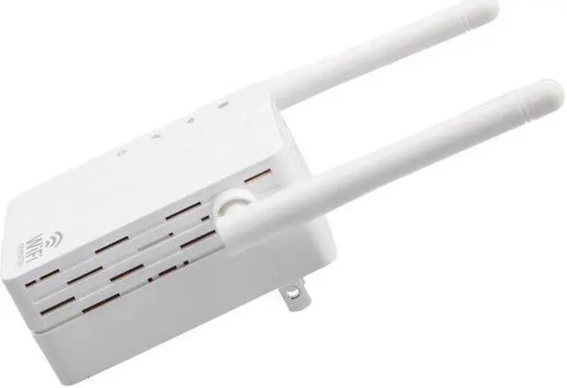 Alt view image 4 of 6 - High Flexibility 300Mbps Wireless-N Range Extender WiFi Repeater Signal Booster Network Wireless Router White