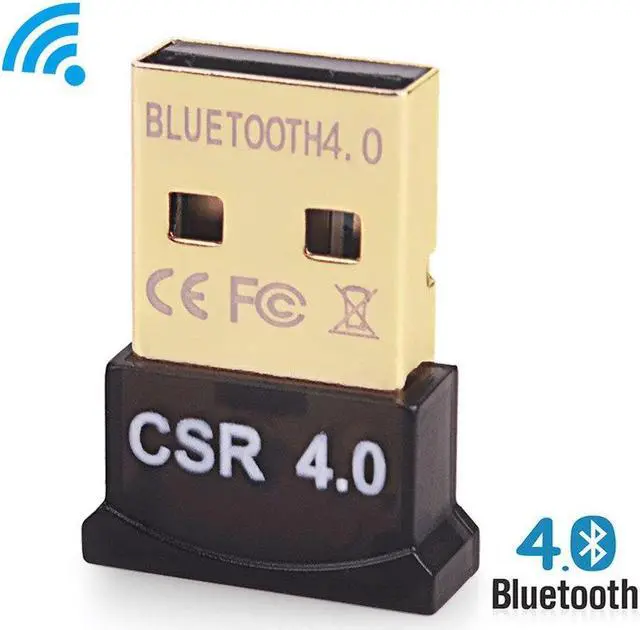 Alt view image 2 of 5 - New Mini USB Bluetooth Dongle Adapter V4.0 Dual Mode Wireless Dongle CSR 4.0 For Windows 10 Win 7 8 Vista XP Laptop
