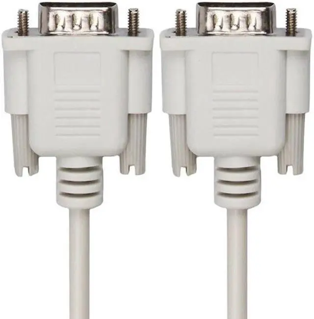 Alt view image 3 of 6 - DB9 Male to male SERIAL DB9 RS232 9 PIN Data Cable SERIAL Cable PC Converter Extension Connector 1.5m 3m