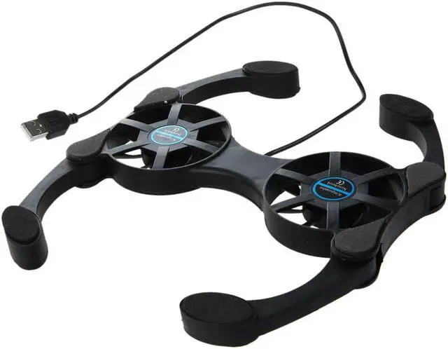 Alt view image 3 of 5 - New 100% USB Cooling 2 Fans Cooler Cooling Pad for Laptop Notebook