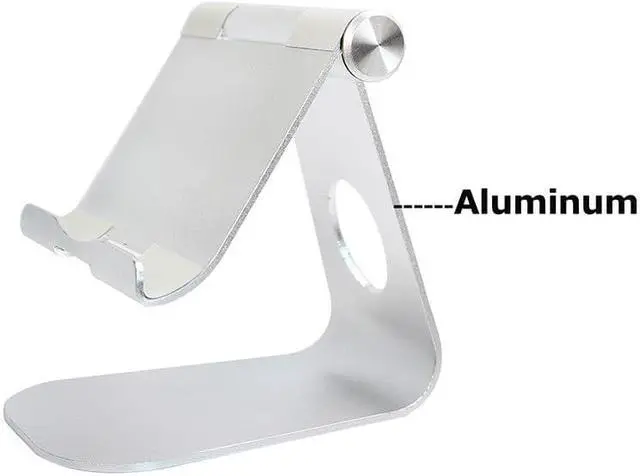 Alt view image 4 of 6 - Foldable Design For ipad holder Aluminum Tablet Stand for apple iPad bracket Universal Metal Bracket for iphone for samsung tab