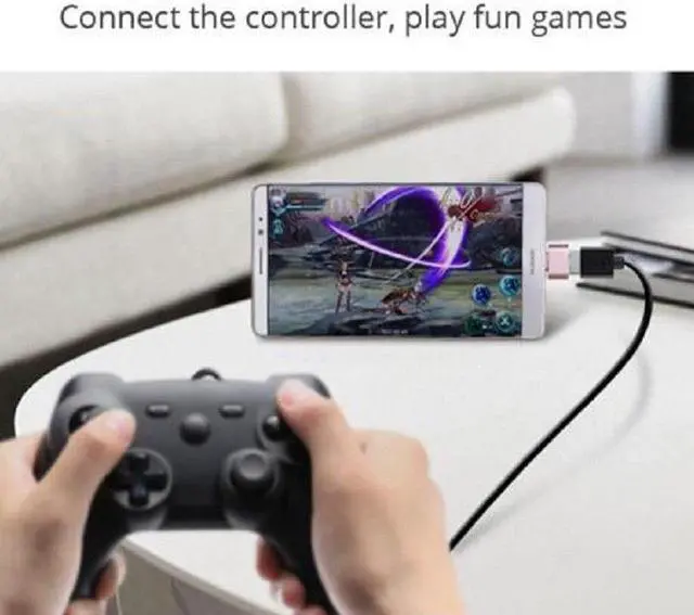 Alt view image 5 of 5 - Newly Metal Mini Micro USB To USB OTG Adapter 2.0 Converter For Samsung Xiaomi LG Sony HTC Huawei Meizu Android Phone