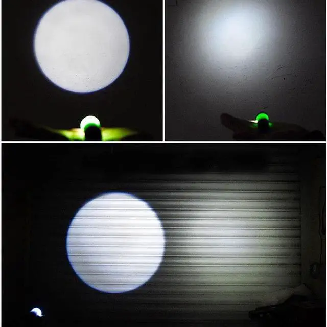 Alt view image 4 of 5 - New Waterproof USB Light Rechargeable LED Flashlight Lamp Pocket Keychain Mini Torch