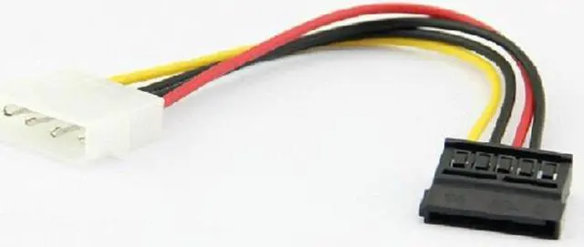 Alt view image 2 of 3 - NEW IDE to Serial ATA SATA HDD Power Adapter Cable