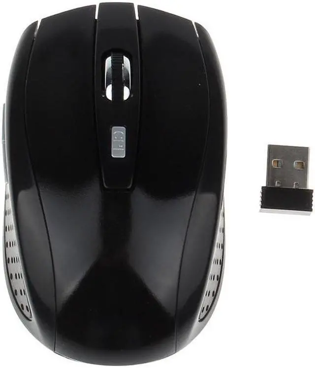 Alt view image 2 of 6 - 2.4G Wireless Mouse Portable Optical 6 Buttons 1200 DPI Mice For Computer PC Laptop Gamer Black Blue Green Red Color Mouse
