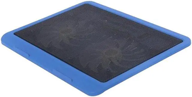 Alt view image 3 of 3 - Laptop Cooling Pad Notebook Stand cooling laptop With 2 Quite Fan & blue LED Lights For 11-15" Laptop cooler Fixture for laptop