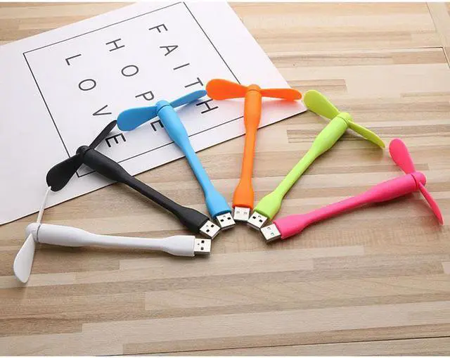 Alt view image 3 of 6 - USB Fan Flexible portable removable USB Mini Fan For all Power Supply USB Output USB Gadgets