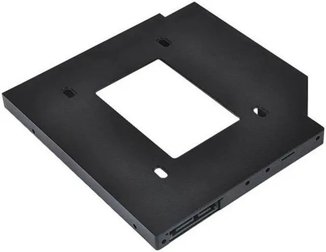 Alt view image 5 of 6 - Hard Disk Drive Bay Universal 2.5 2nd 9.5mm SSD HD SATA Hard Disk Drive HDD Caddy Adapter Bay For CD DVD Rom Optical Bay New