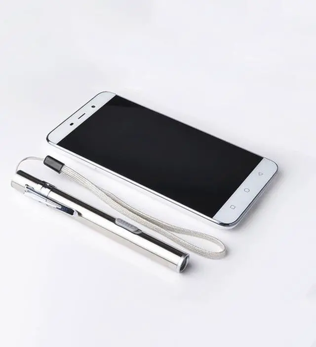 Alt view image 3 of 5 - Universal Aluminum alloy Pocket Mini USB Gadgets Rechargeable Light Flashlight Medical Home Outdoor Ultra Bright LED Long Shots