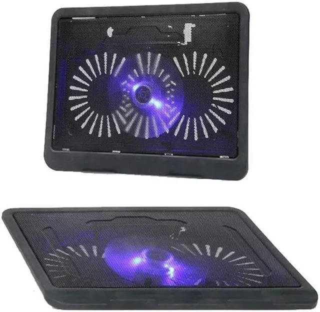 Main image of 14 inches or less laptop Cooling Pad Laptop Cooler USB Hub with Big Cooling Fans Light Notebook Stand and Quiet Fixture