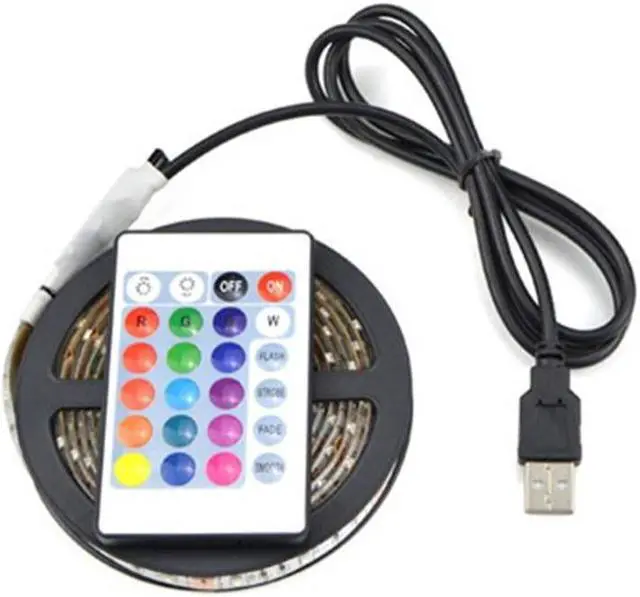 Main image of USB LED Light computer screen or TV Backlight with remote 5V Waterproof RGB SMD5050 LED Tape Lights for  PC Decoration Lighting