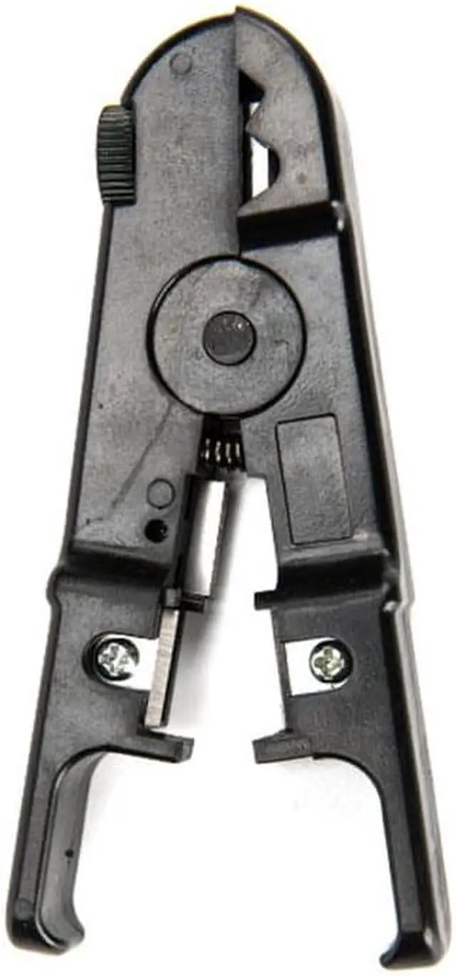 Alt view image 3 of 6 - RJ45 RJ11 Cat6 Cat5 Punch Down Network LAN UTP Cable Wire Stripper Cutter Plier Black/Gray