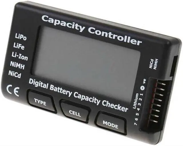 Alt view image 2 of 4 - Digital Battery Capacity Checker RC CellMeter 7 For LiPo LiFe Li-ion NiMH Nicd Network tool