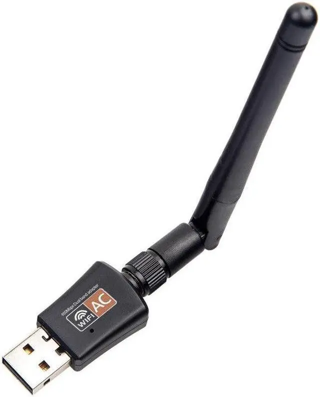 Main image of Wireless USB Wifi Network Card 600M 802.11ac Dual Band Lan Adapter for Windows XP/Vista/7/8.1/10 Mac OS