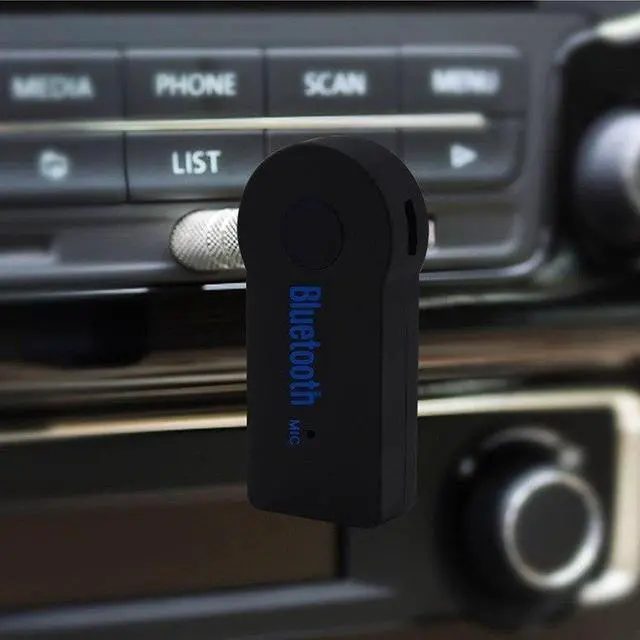 Alt view image 6 of 6 - Wireless Bluetooth Receiver Adapter Dongle Mini 4.1 Stereo 3.5mm Jack for Car Computer Music Audio Aux For Headphone Handsfree