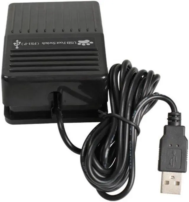 Alt view image 4 of 4 - USB Foot Switch Keyboard Pedal Switch for HID PC Computer USB Action Control Pre-program Key Functions