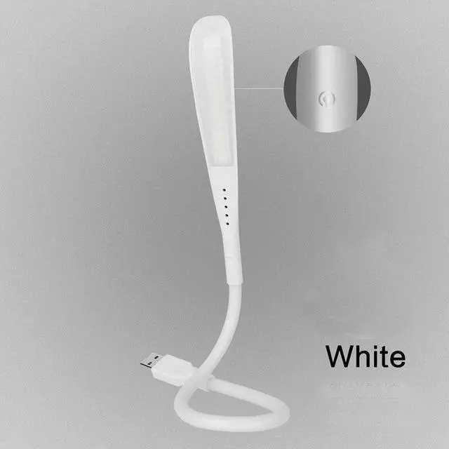 Alt view image 3 of 5 - Flexible LED Touch Switch USB Light Ultra Bright 14LEDS Portable Mini USB Led Lamp for Laptop Notebook PC Computer USB Gadget