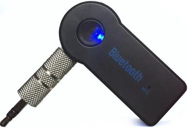 Alt view image 3 of 6 - Wireless Bluetooth Receiver Adapter Dongle Mini 4.1 Stereo 3.5mm Jack for Car Computer Music Audio Aux For Headphone Handsfree