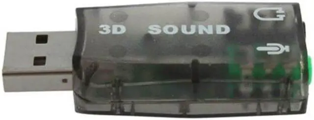 Alt view image 2 of 4 - Virtual 5.1 Sound Card External USB Audio Adapter Sound Card USB to Jack 3.5mm Earphone Micphone for PC Laptop Computer Notebook