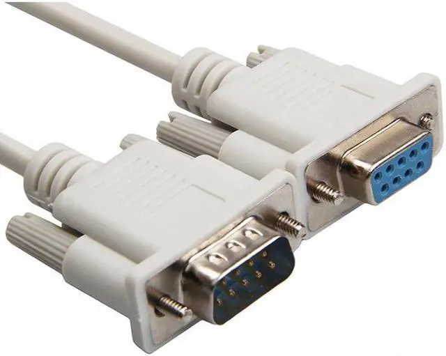 Alt view image 2 of 5 - DB9 Serial Cable 9 Pin RS232 Serial Cable Male to Female PC Converter Extension Cable 9Pin Adapter Cable 1.5m/3m