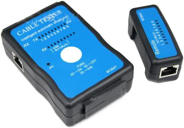 Alt view image 2 of 2 - Multi-Modular RJ-45 RJ-11 Network LAN USB Cable Tester LAN USB Network RJ45 Cat5 RJ11
