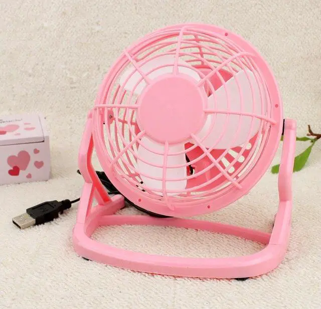 Alt view image 3 of 3 - USB Cooler Cooling Fan Desk Mini Fan Portable Desk Mini Fan Super Mute PC USB Coolerfor Notebook Laptop Computer With key switch