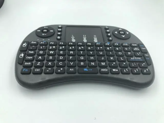Alt view image 2 of 5 - English 2.4GHz Wireless i8 Keyboard Touchpad Fly Air Mouse For Android TV PS3