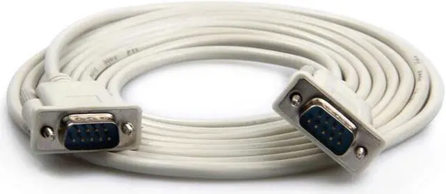 Alt view image 5 of 6 - DB9 Male to male SERIAL DB9 RS232 9 PIN Data Cable SERIAL Cable PC Converter Extension Connector 1.5m 3m